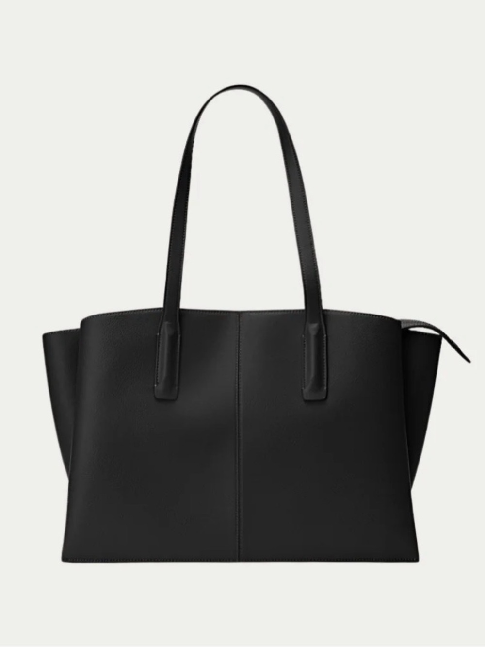 Freja New York Paloma Tote - Black Leather